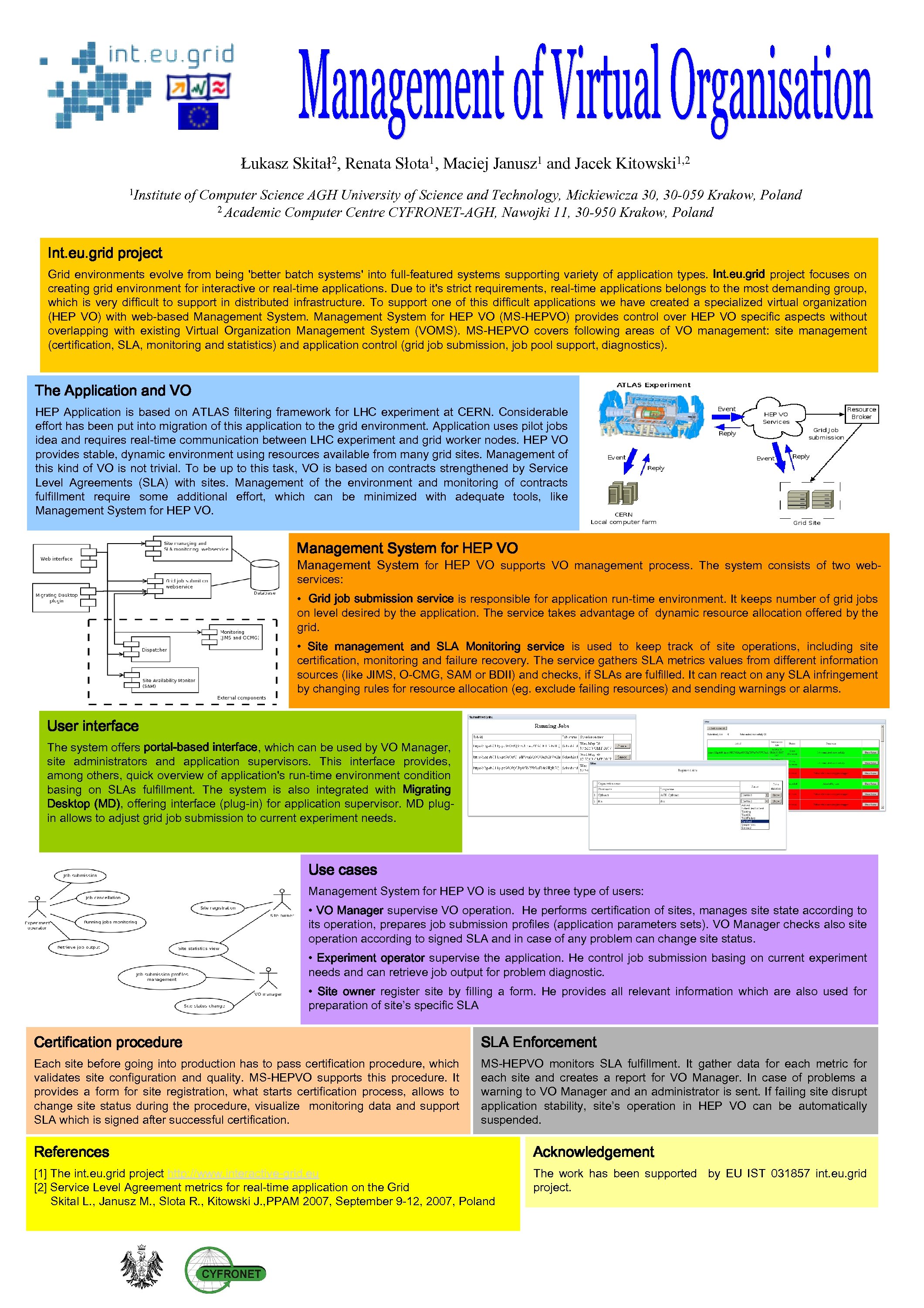 Łukasz Skitał2, Renata Słota 1, Maciej Janusz 1 and Jacek Kitowski 1, 2 1