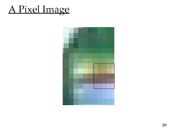 A Pixel Image 19 