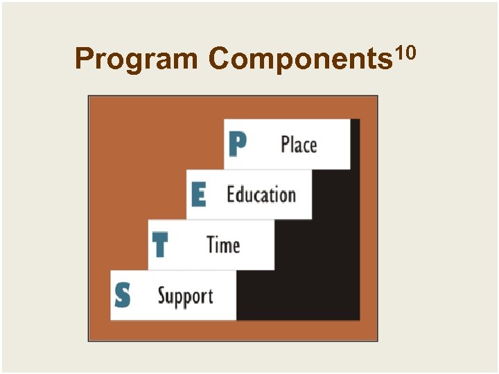 Program Components 10 