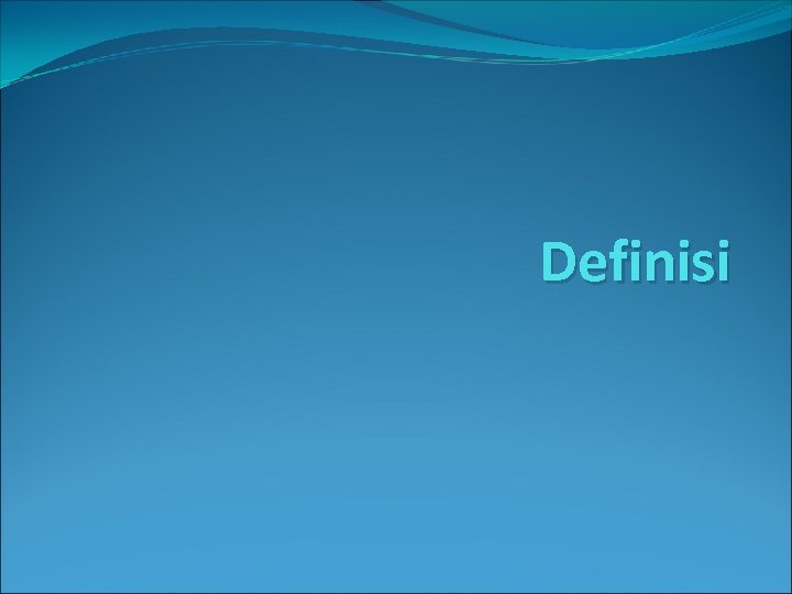 Definisi 