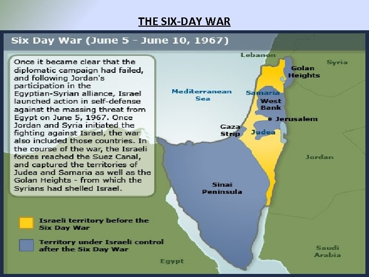 THE SIX-DAY WAR 