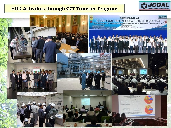 HRD Activities through CCT Transfer Program 18 