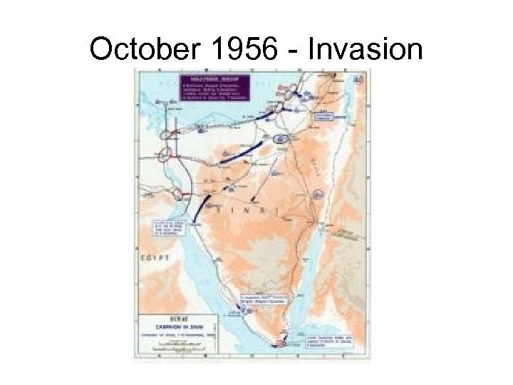 October 1956 - Invasion 