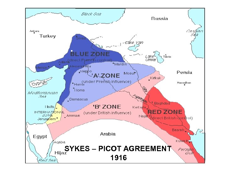 SYKES – PICOT AGREEMENT SS 1916 