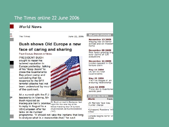 The Times online 22 June 2006 