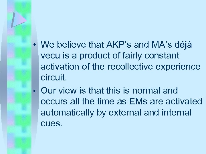  • We believe that AKP’s and MA’s déjà vecu is a product of