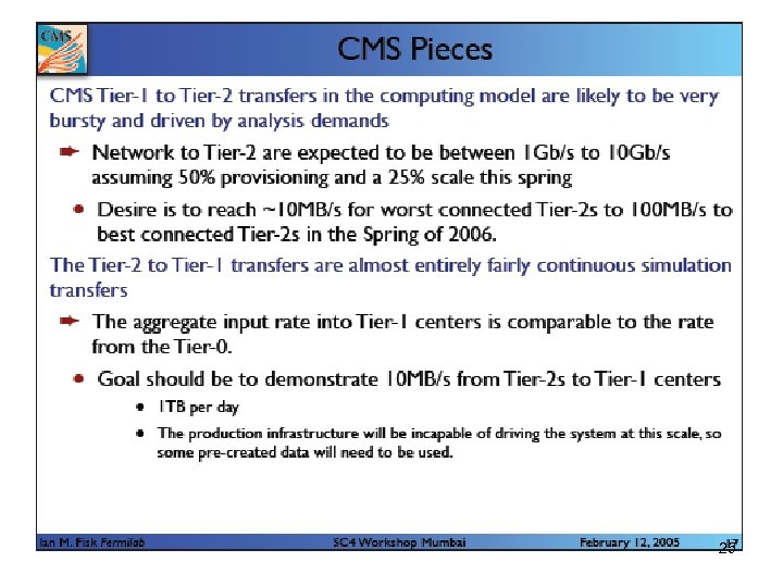 LCG 25 les. robertson@cern. ch 