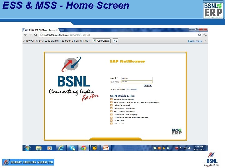 ESS & MSS - Home Screen WHAT IS ORGANISATIONAL MANAGEMENT? 