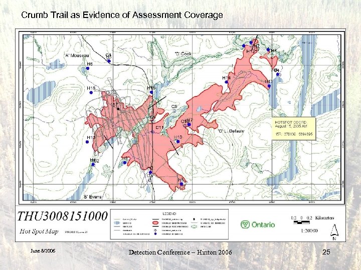 Crumb Trail as Evidence of Assessment Coverage June 8/2006 Detection Conference – Hinton 2006