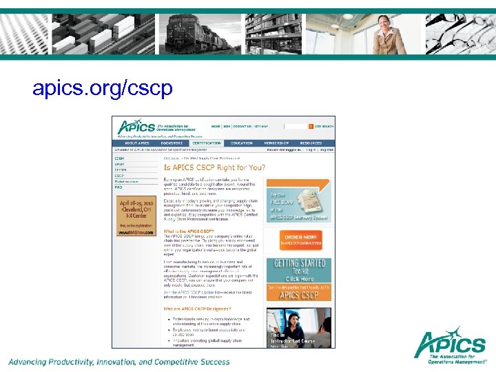apics. org/cscp 