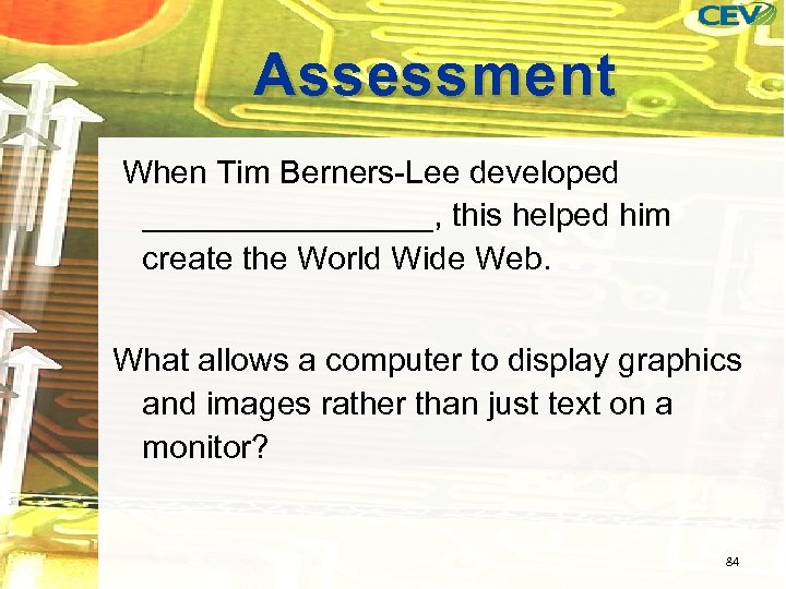 Assessment When Tim Berners-Lee developed ________, this helped him create the World Wide Web.