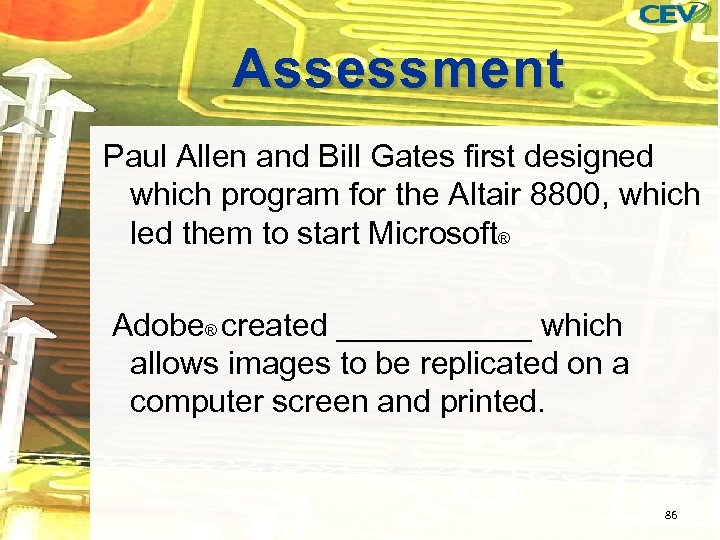 Assessment Paul Allen and Bill Gates first designed which program for the Altair 8800,