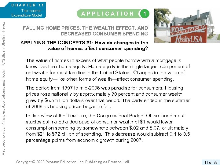 6/e. O’Sullivan, Sheffrin, Perez Macroeconomics: Principles, Applications, and Tools CHAPTER 11 The Income. Expenditure