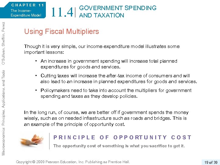 Macroeconomics: Principles, Applications, and Tools O’Sullivan, Sheffrin, Perez 6/e. CHAPTER 11 The Income. Expenditure