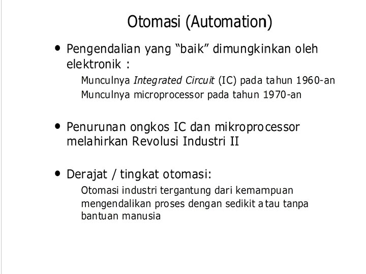 Ir. Bambang Risdianto MM Teknik Industri - UIEU 31 