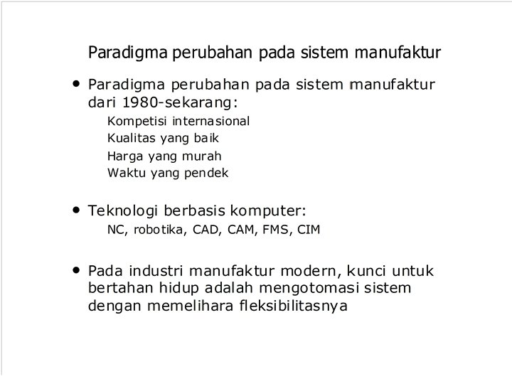 Ir. Bambang Risdianto MM Teknik Industri - UIEU 69 