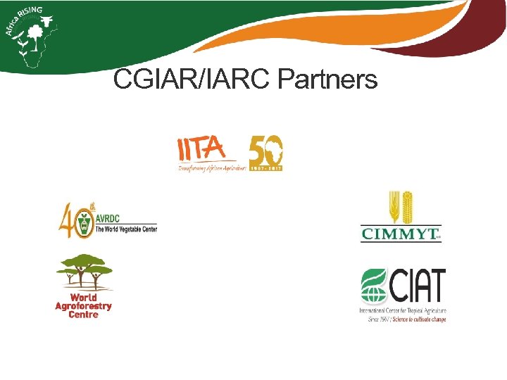 CGIAR/IARC Partners 