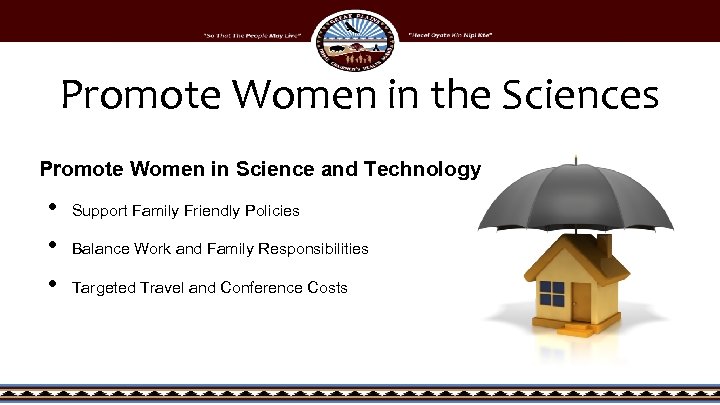 Promote Women in the Sciences Promote Women in Science and Technology • • •