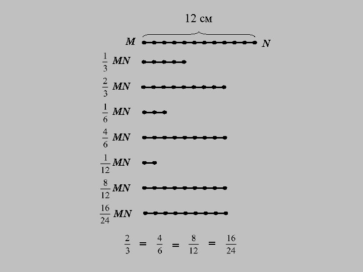 12 см M N MN MN = = = 