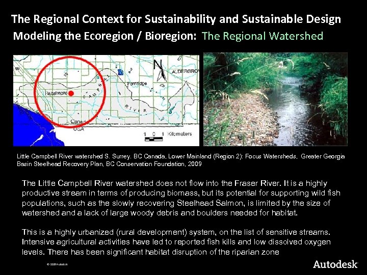 The Regional Context for Sustainability and Sustainable Design Modeling the Ecoregion / Bioregion: The