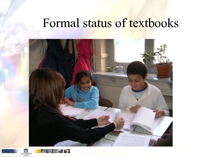 Formal status of textbooks 