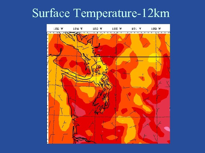 Surface Temperature-12 km 
