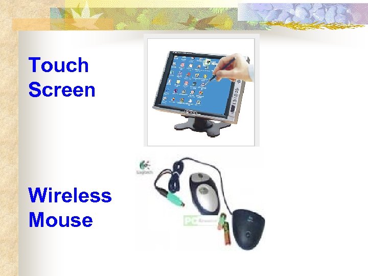 Touch Screen Wireless Mouse 