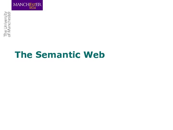 The Semantic Web 