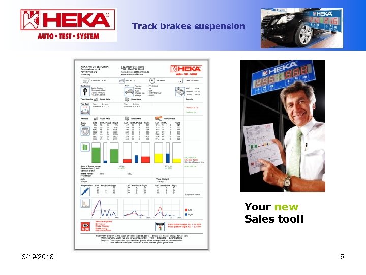 Track brakes suspension Your new Sales tool! 3/19/2018 5 