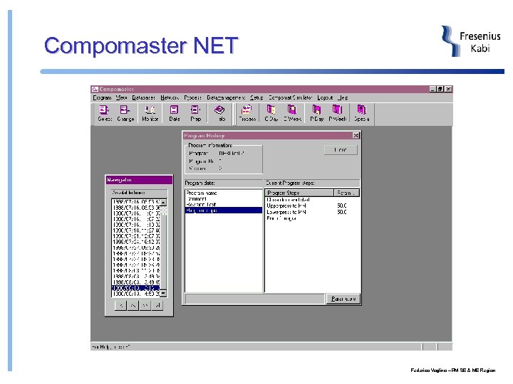 Compomaster NET Federico Voglino – PM SE & ME Region 