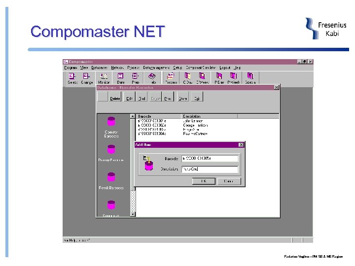 Compomaster NET Federico Voglino – PM SE & ME Region 