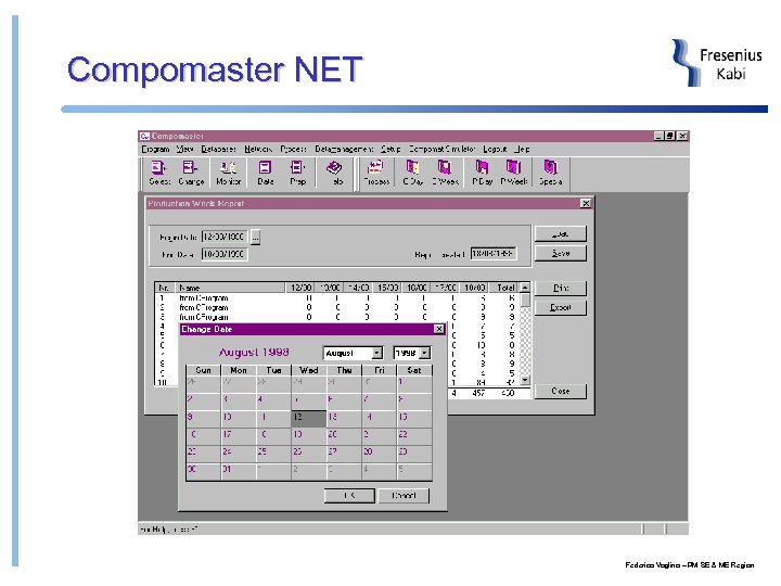 Compomaster NET Federico Voglino – PM SE & ME Region 