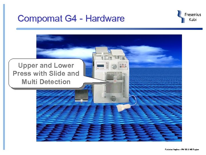 Compomat G 4 - Hardware Upper and Lower Press with Slide and Multi Detection