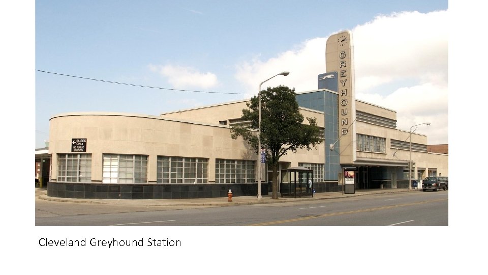 Cleveland Greyhound Station 