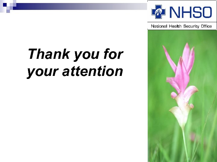 Thank you for your attention 