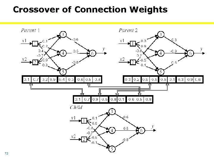 Crossover of Connection Weights 72 