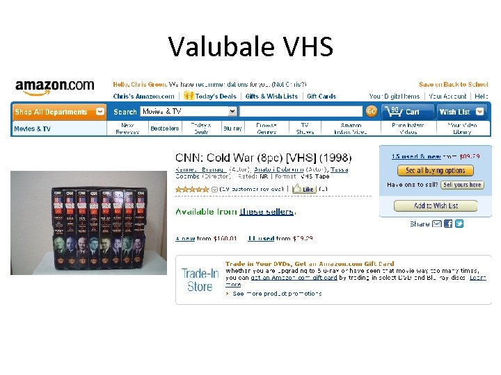 Valubale VHS 