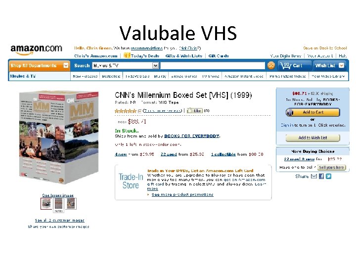 Valubale VHS 