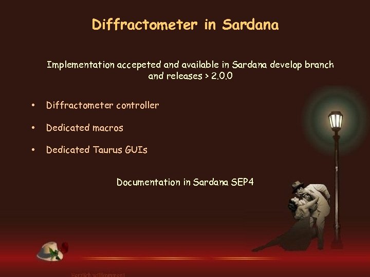 Diffractometer in Sardana Implementation accepeted and available in Sardana develop branch and releases >