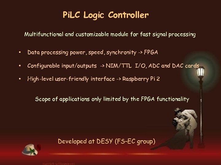 Pi. LC Logic Controller Multifunctional and customizable module for fast signal processing • Data