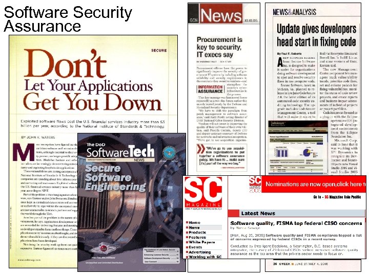 Software Security Assurance 