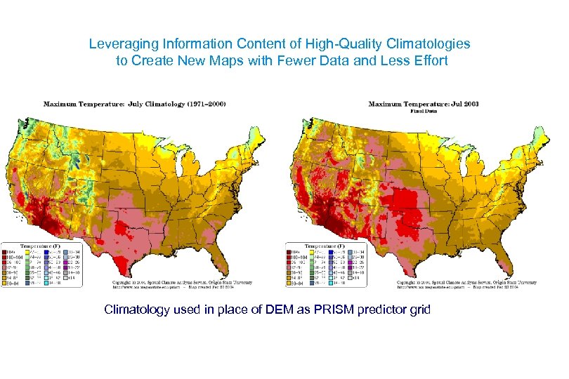 Oregon Annual Precipitation Leveraging Information Content of High-Quality Climatologies to Create New Maps with