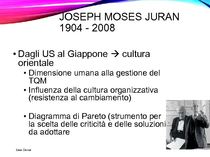 JOSEPH MOSES JURAN 1904 - 2008 • Dagli US al Giappone cultura orientale •