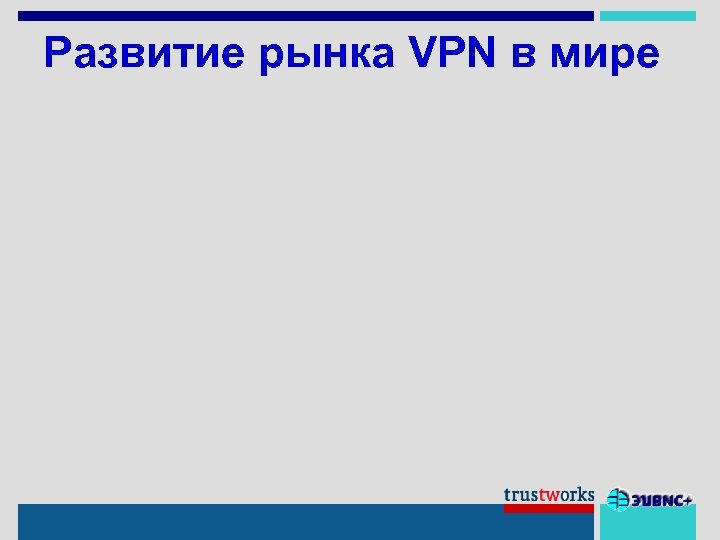 Развитие рынка VPN в мире 