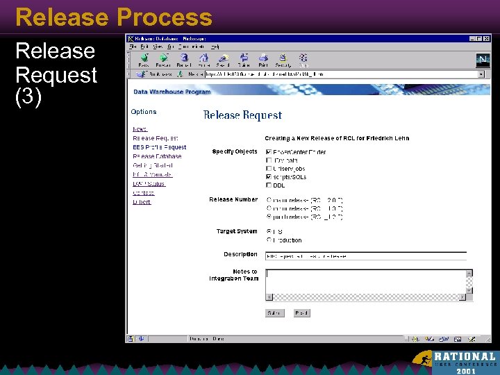 Release Process Release Request (3) 