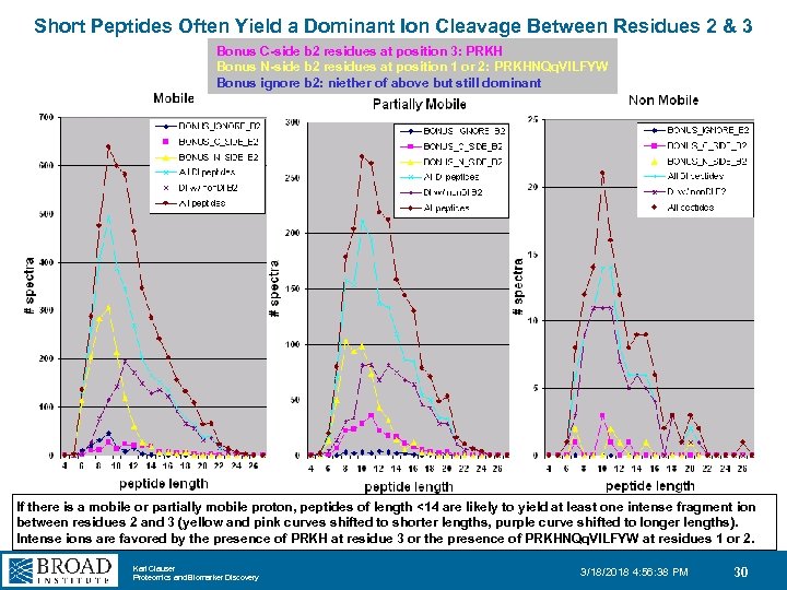 Short Peptides Often Yield a Dominant Ion Cleavage Between Residues 2 & 3 Bonus