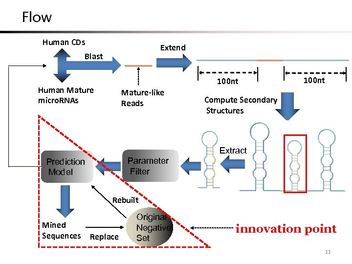 Flow Human CDs Extend Blast 100 nt Human Mature micro. RNAs Mature-like Reads 100