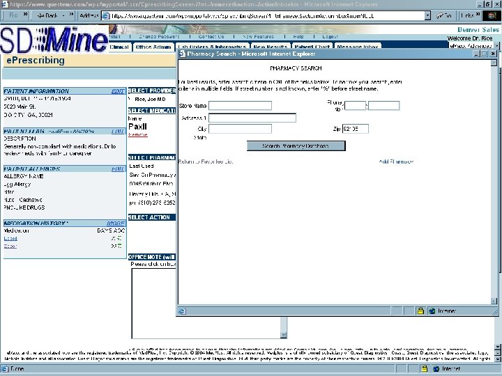 Welcome Dr. Rice, Joe MD 