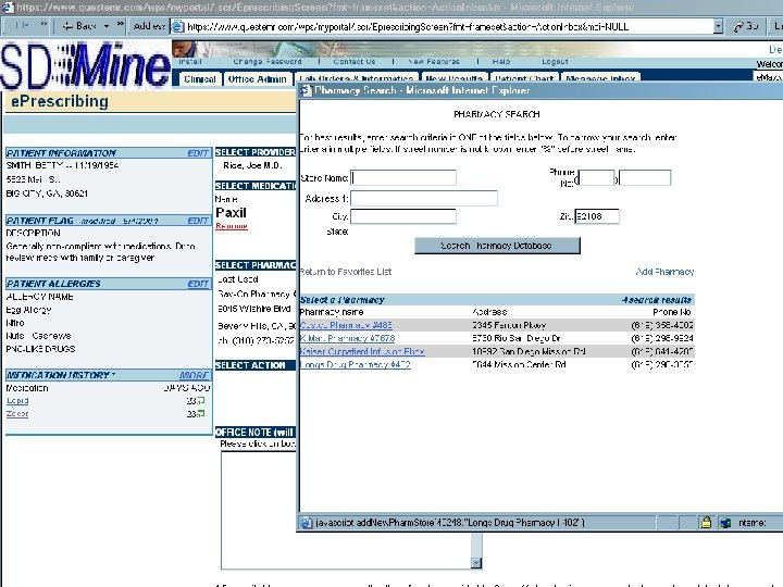 Welcom Rice, Joe M. D. 