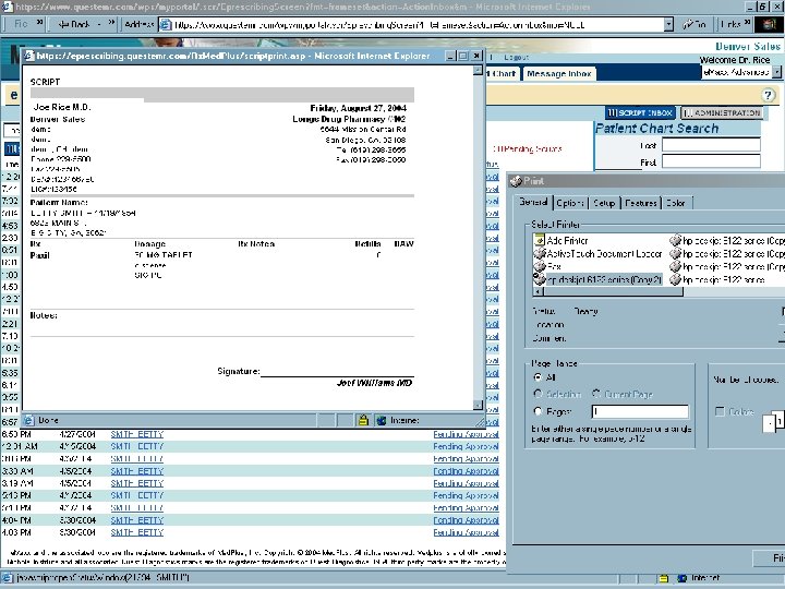 Welcome Dr. Rice Joe Rice M. D. 